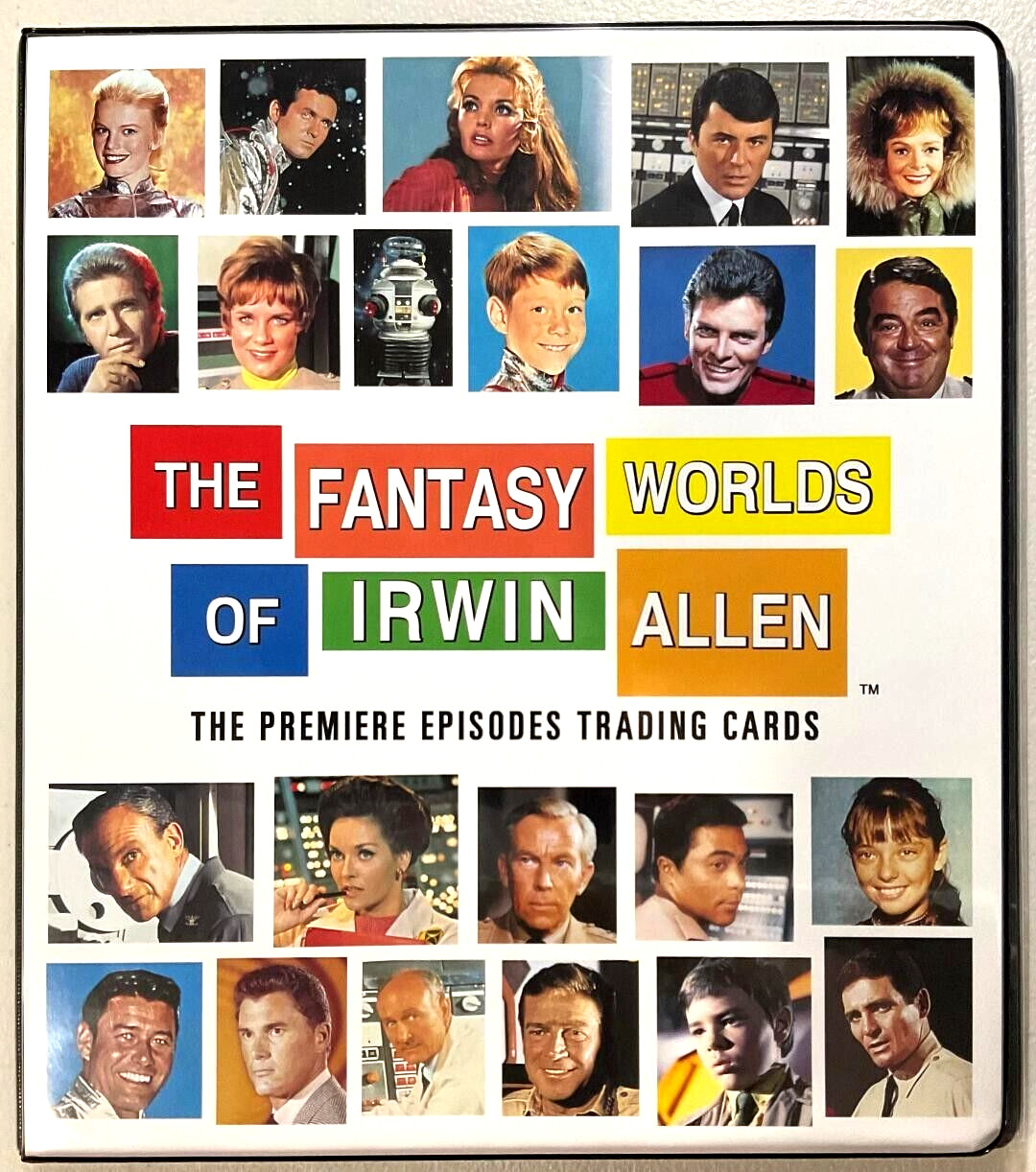 The Fantasy Worlds of Irwin Allen Empty Card Binder w/Dealer Sheet -Rittenhouse