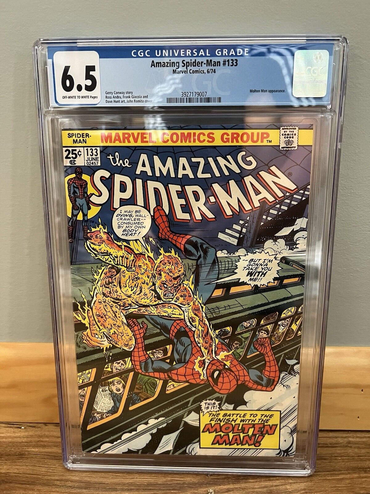Amazing Spider-Man #133 CGC 6.5