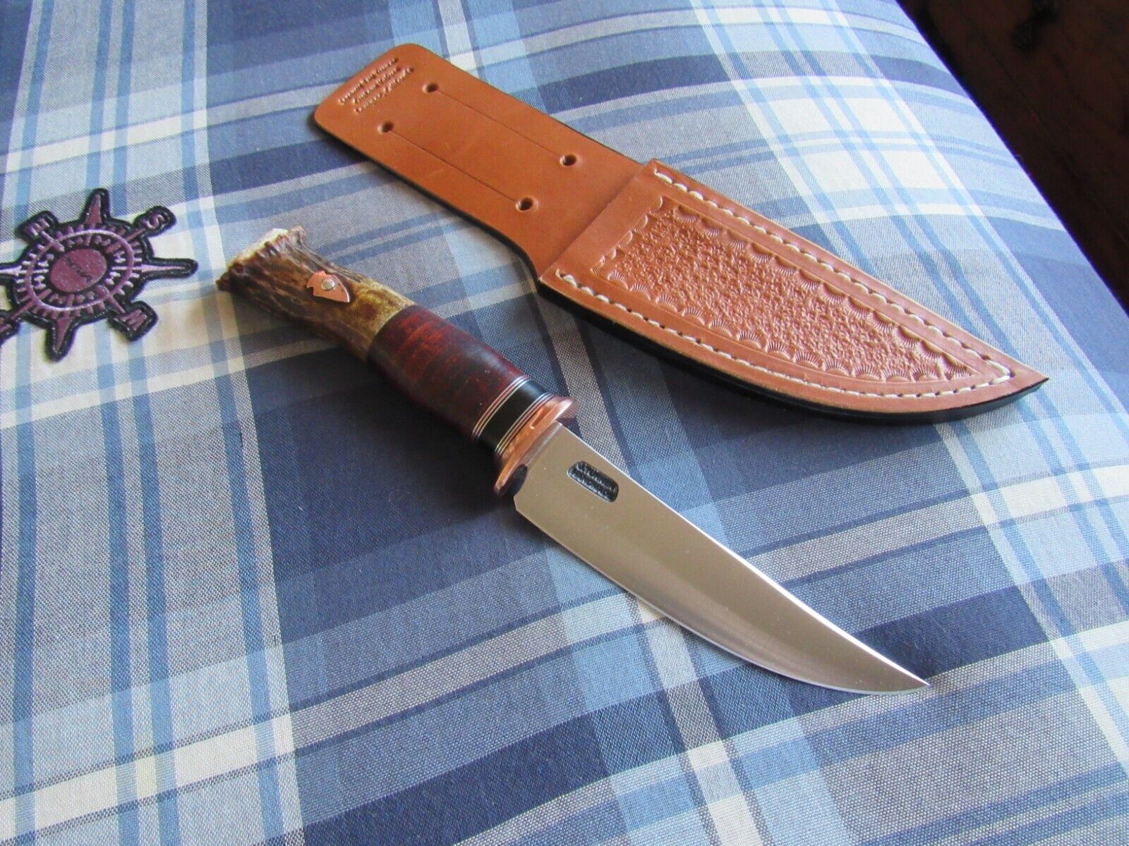 J\'s, Handmade Scagel Style Knives ~ Arrowhead Shield\'s ~ Skinner/Hunter