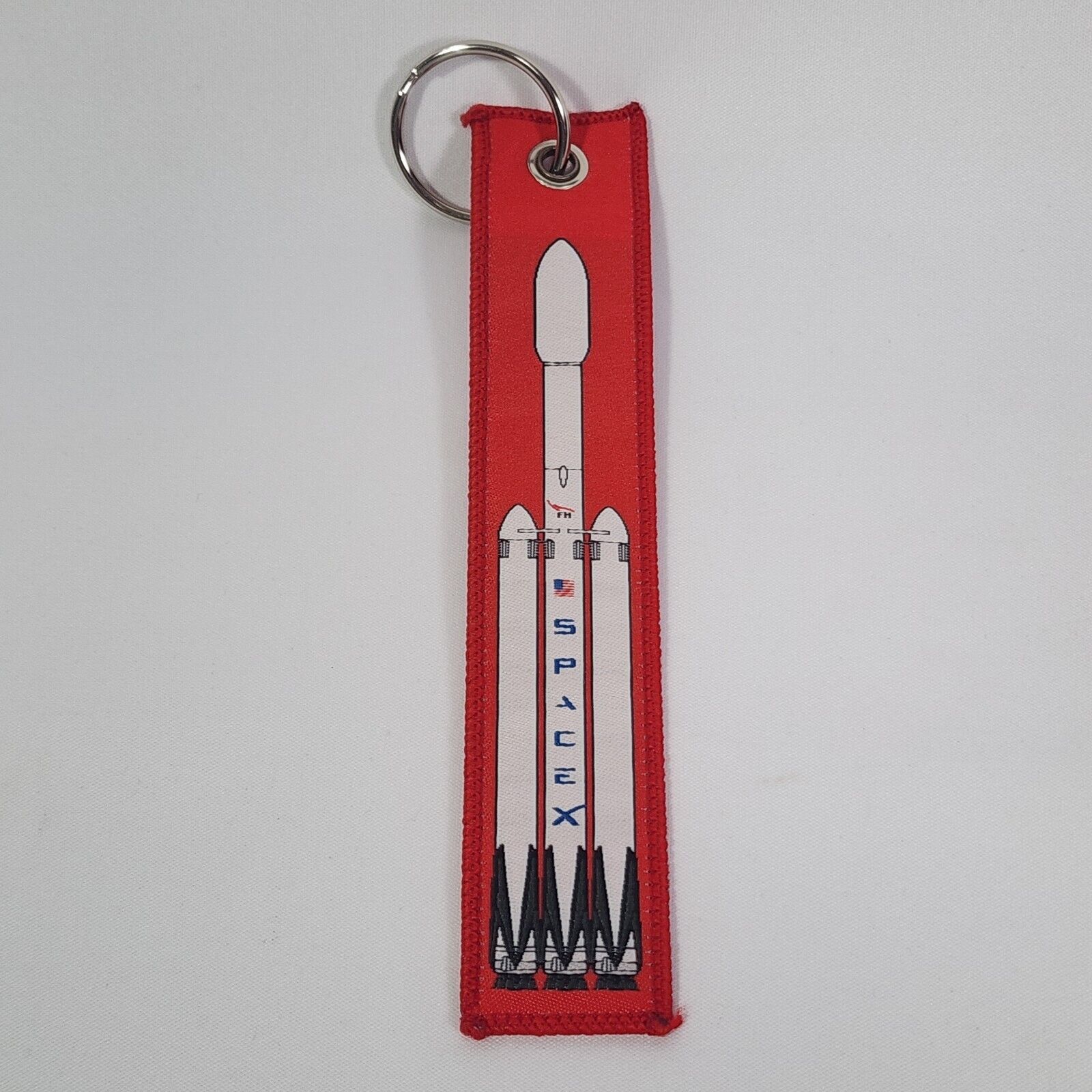 SPACEX Falcon Heavy Remove Before Flight KEYCHAIN Elon Musk SPACE X NASA Space