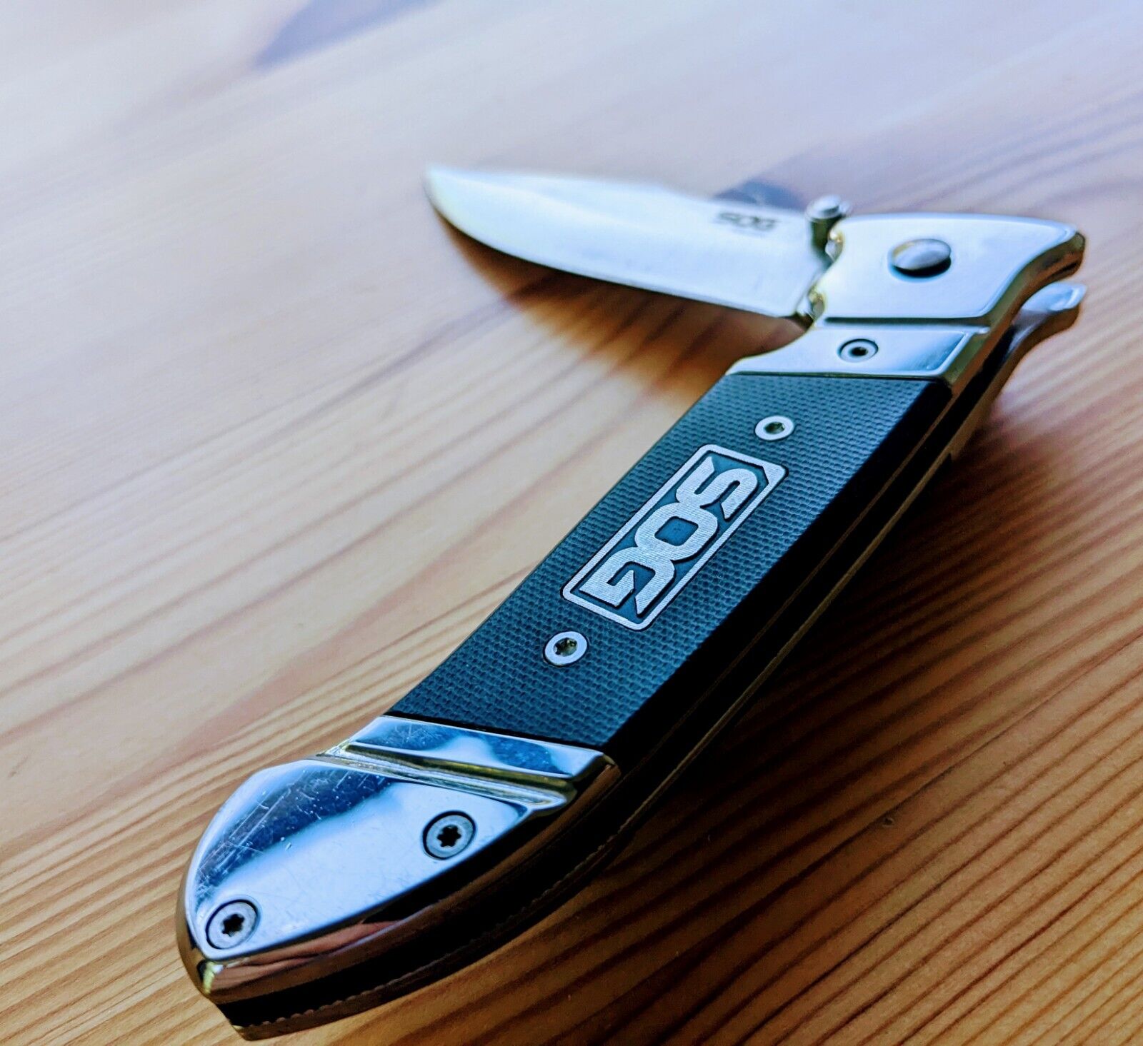 SOG Fielder G10 Folding Pocket Knife Gently Used Excellent Condition 👌