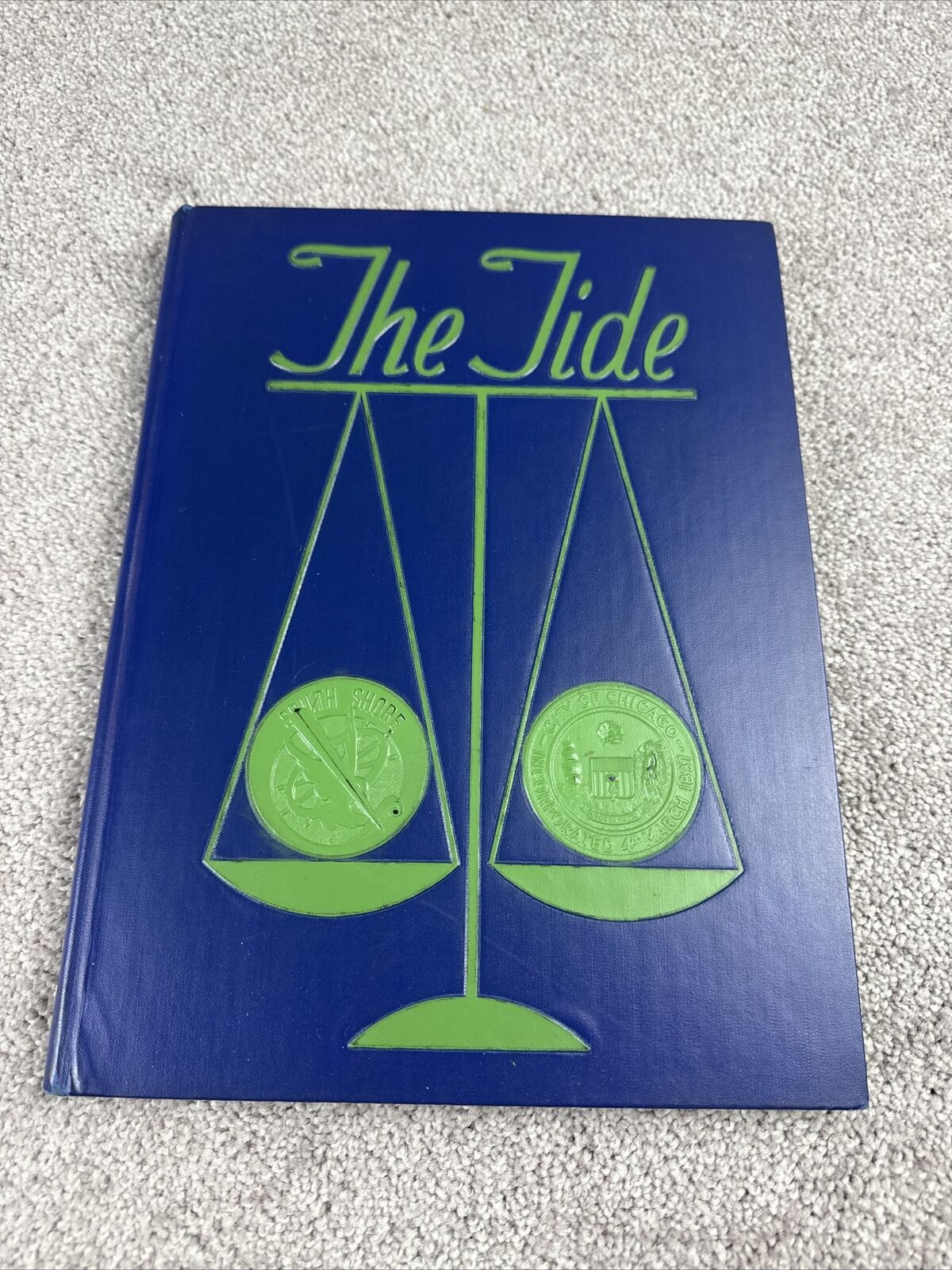 1954 Tide Book South Shore High School Chicago, Illinois Yearbook