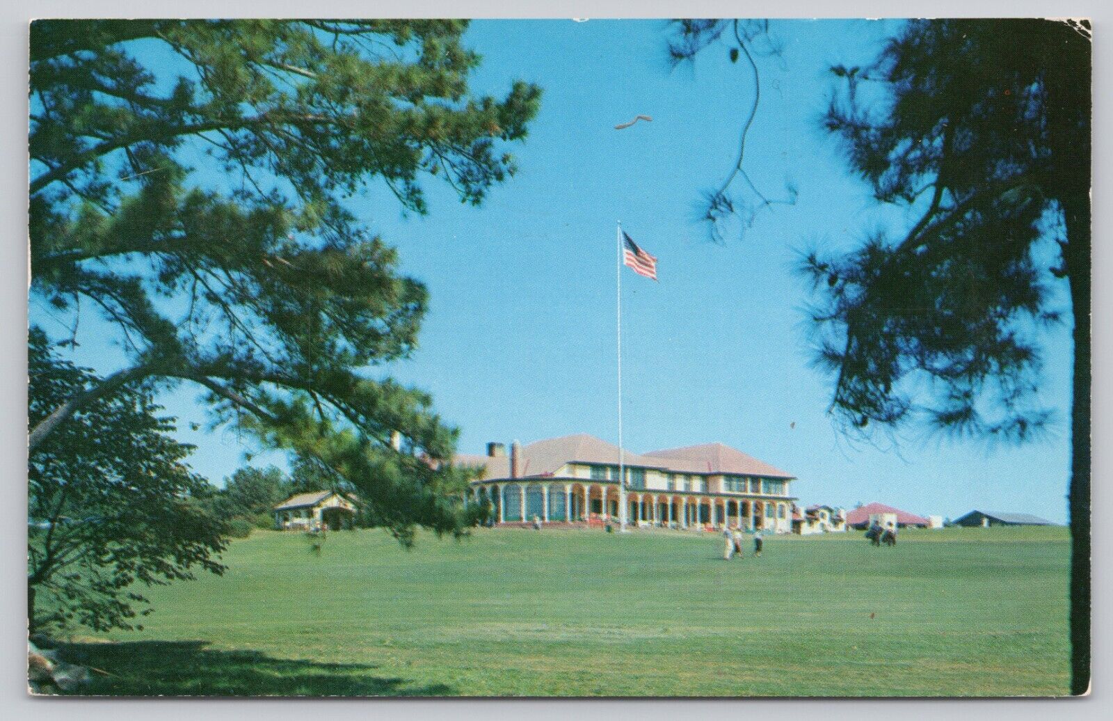 Postcard Pinehurst North Carolina The Pinehurst Country Club Posted 1957