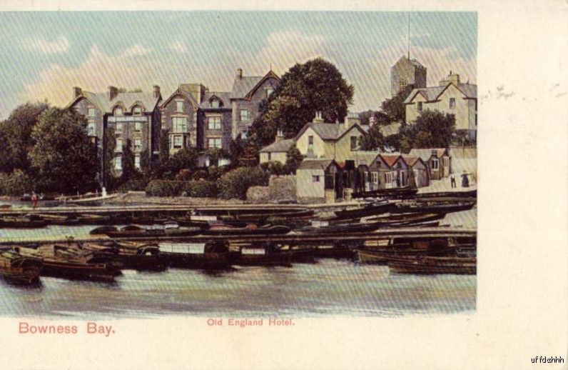 BOWNESS BAY CUMBRIA ENGLAND THE OLD ENGLAND HOTEL