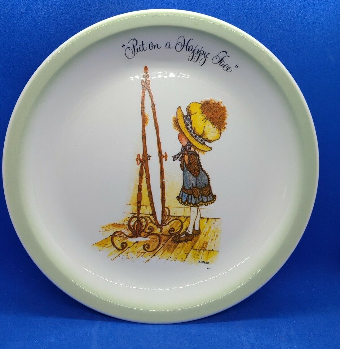 Vtg 1972 Holly Hobbie Collector\'s Plate \