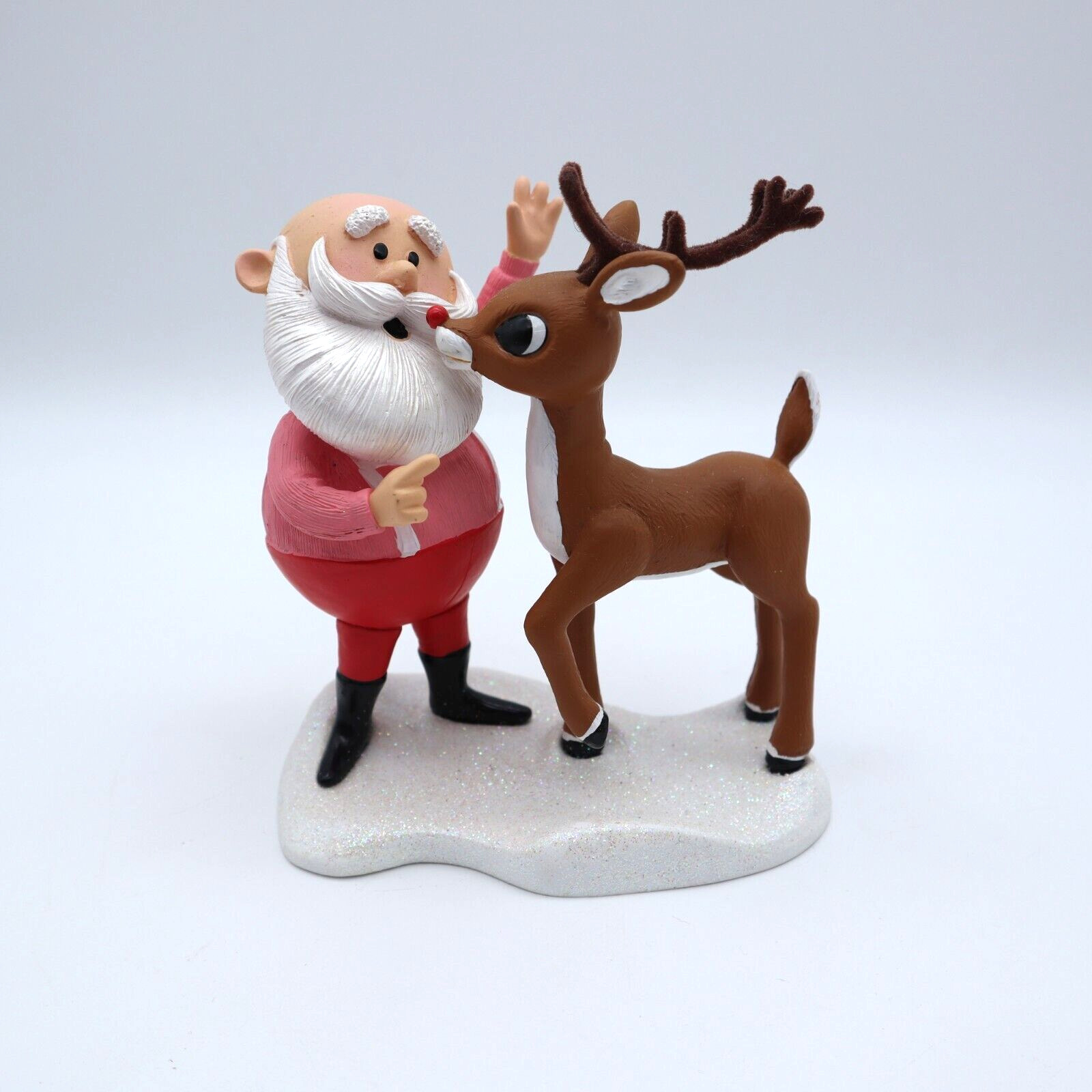 Hallmark 2014 Rudolph & Santa Claus Figurine 50th Anniversary Misfit Toys