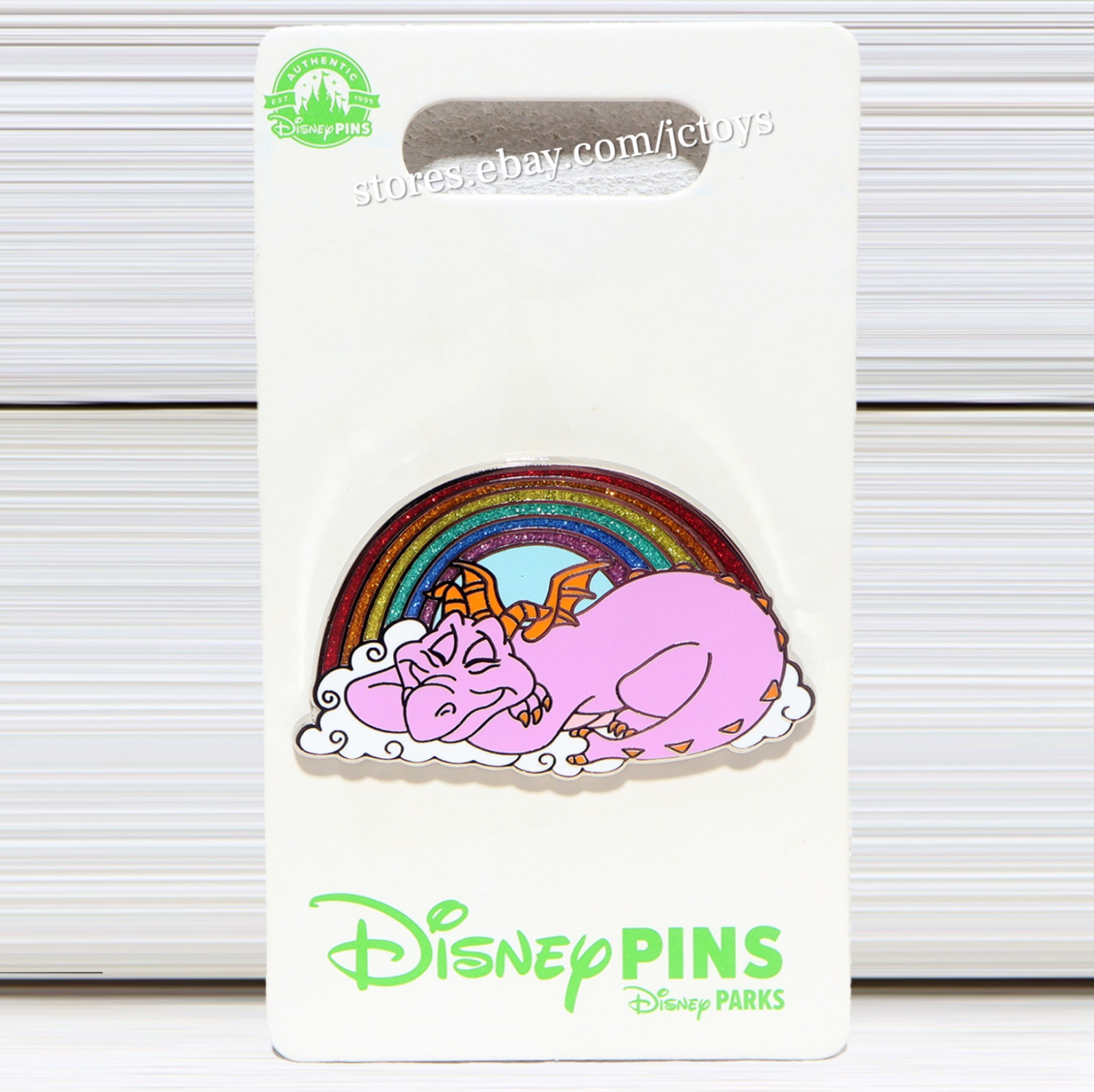 Disney Parks - Figment Sleeping Under The Rainbow - Pin