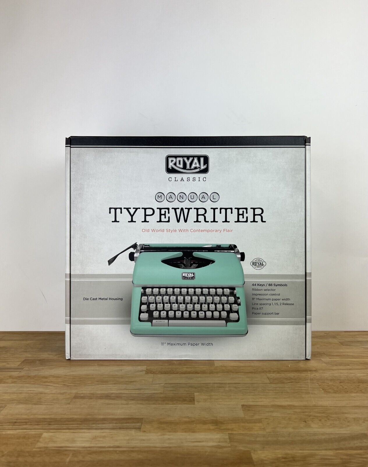 Royal Classic RETRO Style Manual Typewriter - Mint Green 79101T