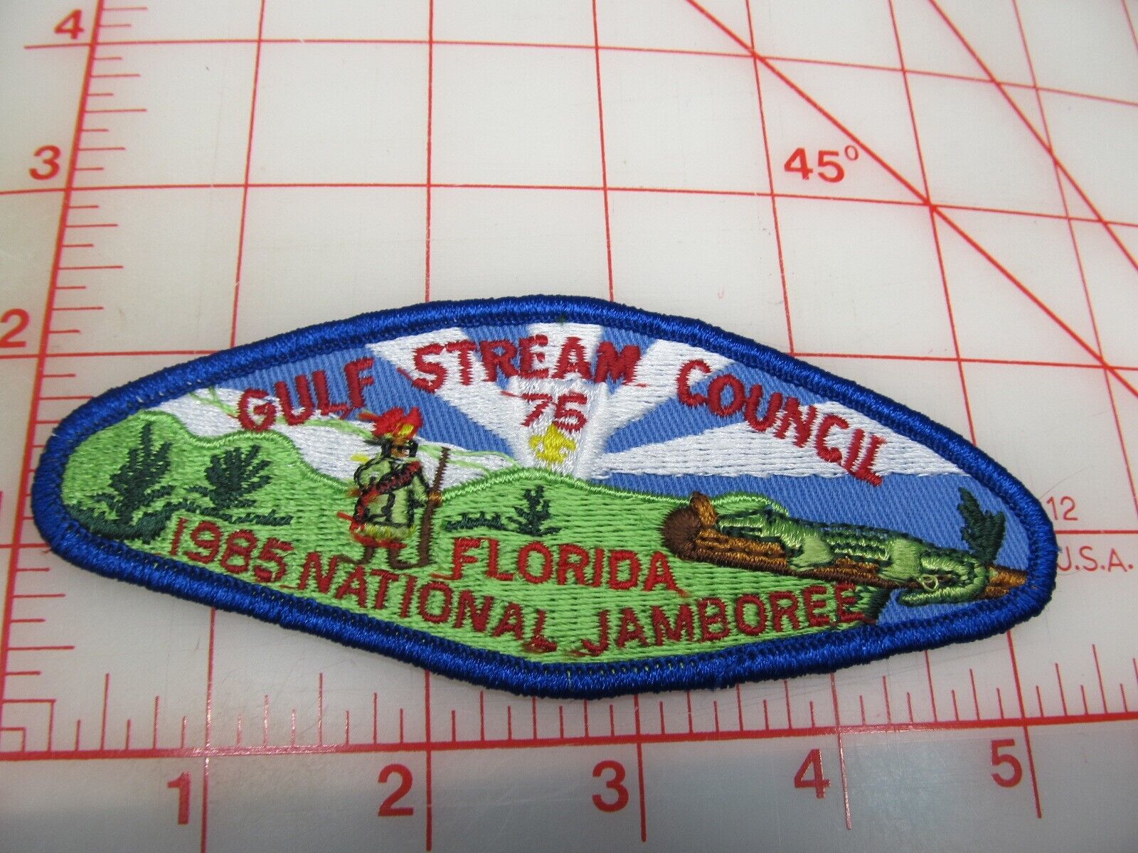 Gulf Stream Council 1985 JSP collectible patch (yB)