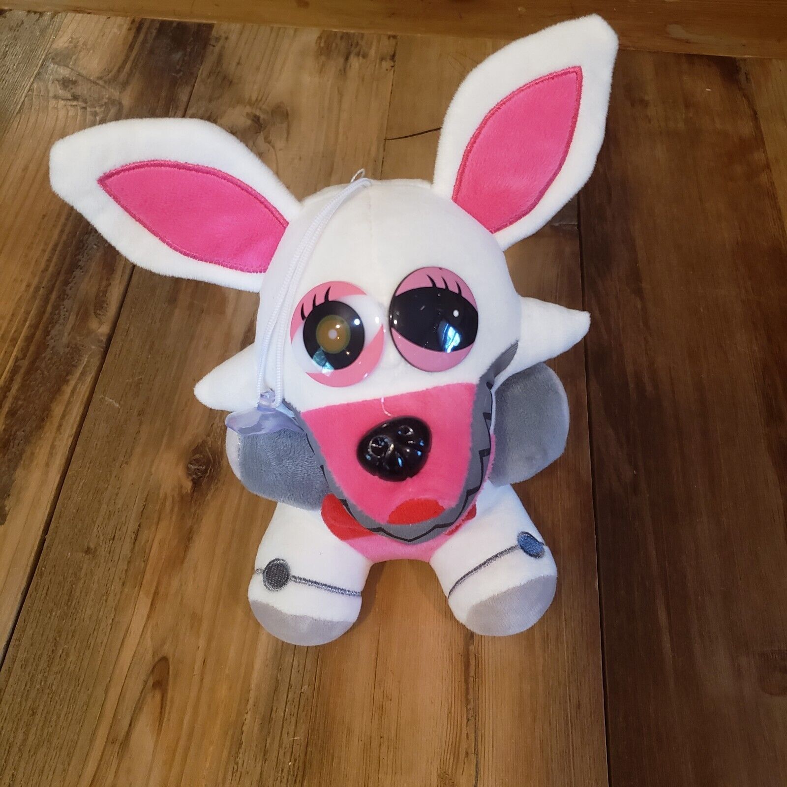 Window Cling Funtime Foxy FNAF Five Nights at Freddys Plush White Horror Game