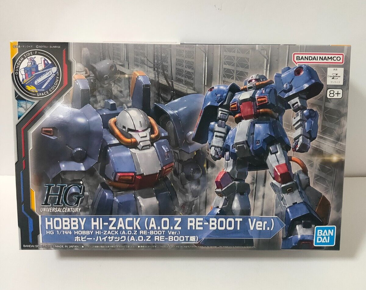P-Bandai HG 1/144 scale model kit Hobby Hizack for Gundam Char\'s Counterattack