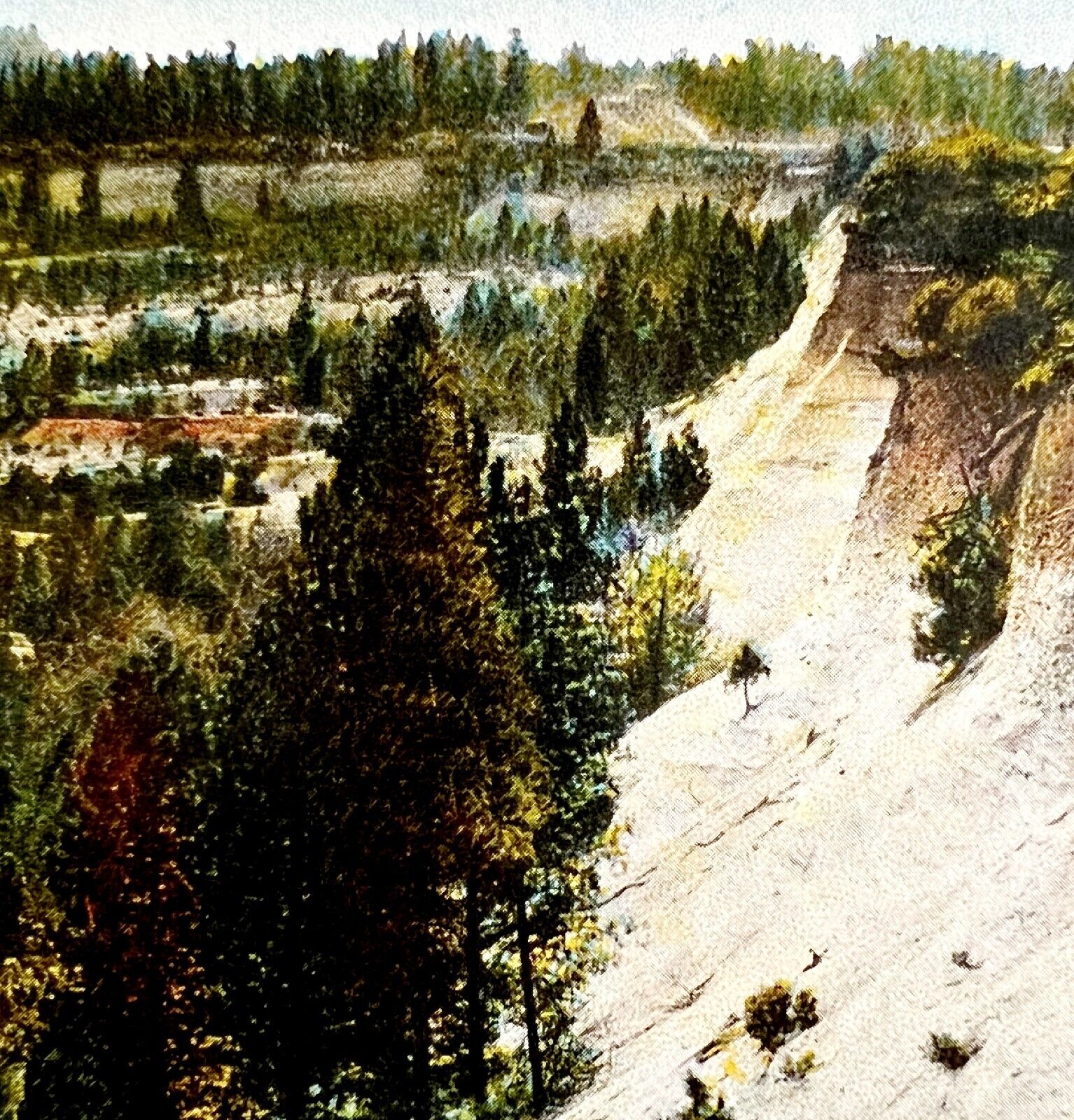 Gold Fields Of 1849 California Postcard Dutch Flat Landscapes c1950-60s PCBG8A