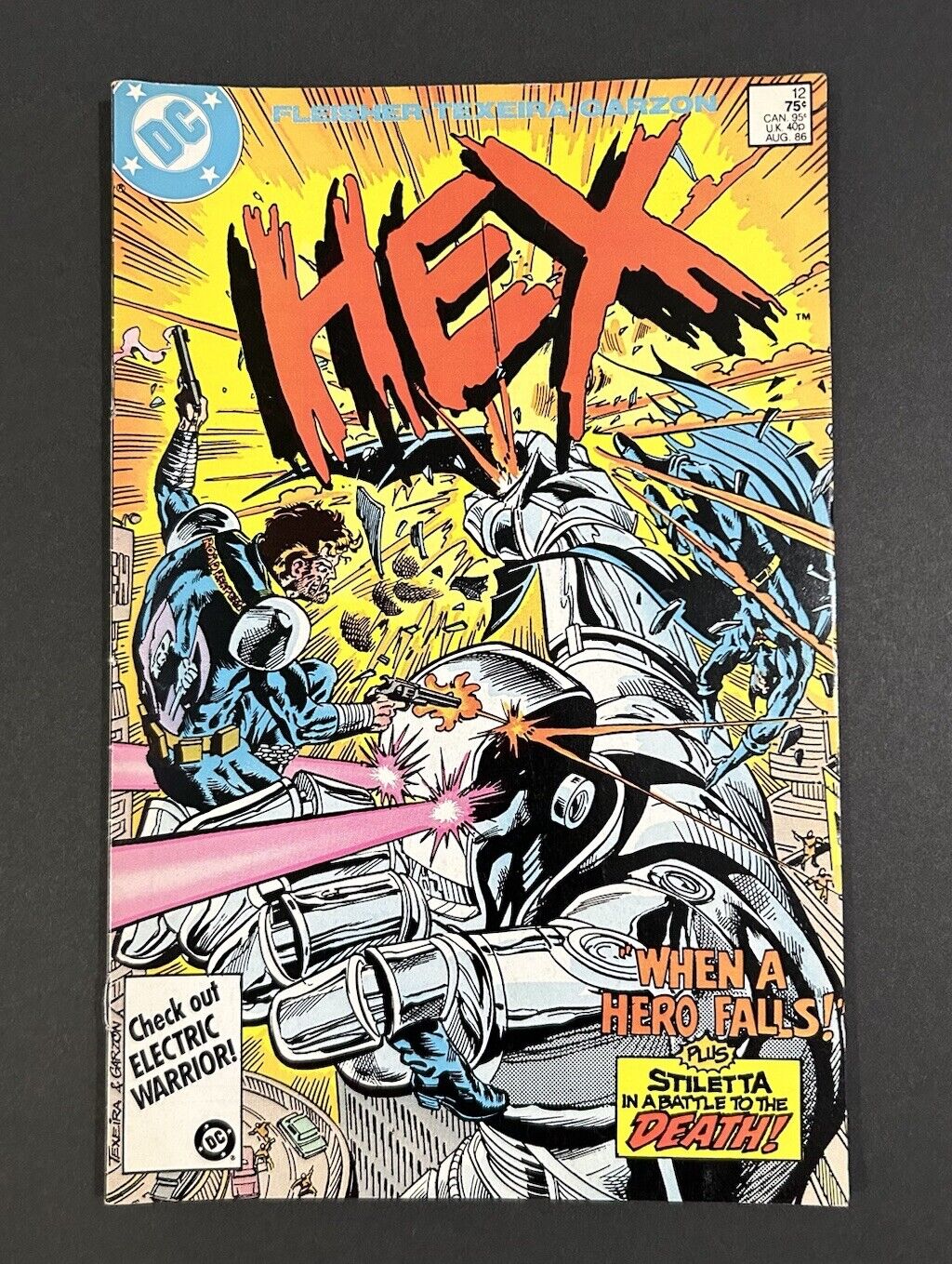 Hex #12 DC Comics 1986 VF