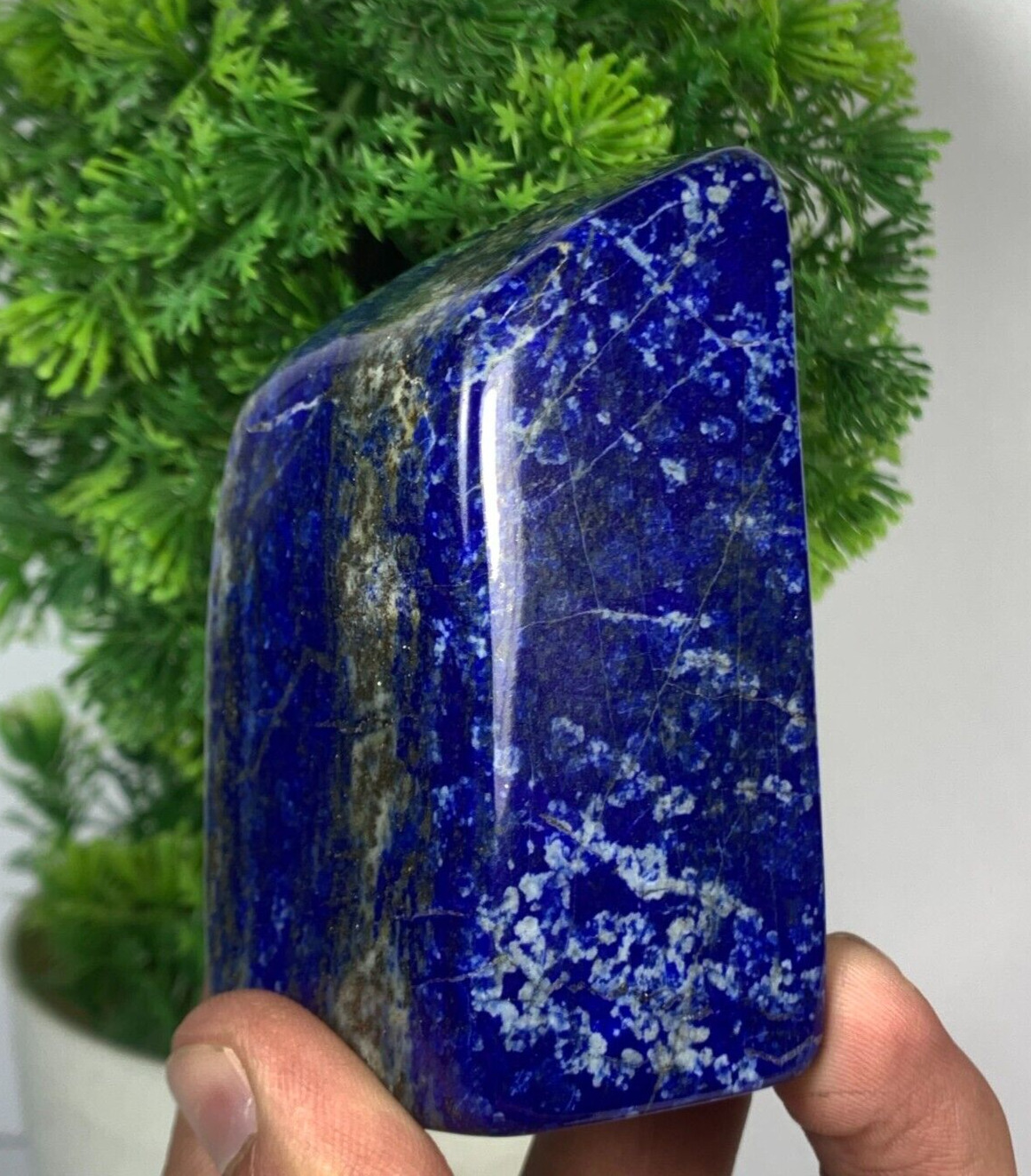 287Gram Lapis Lazuli Freeform Rough Tumbled Polished AAA+ Grade From Afghanistan