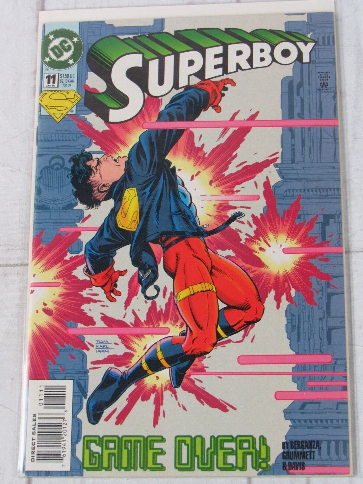 Superboy #11 Jan. 1995 DC Comics  