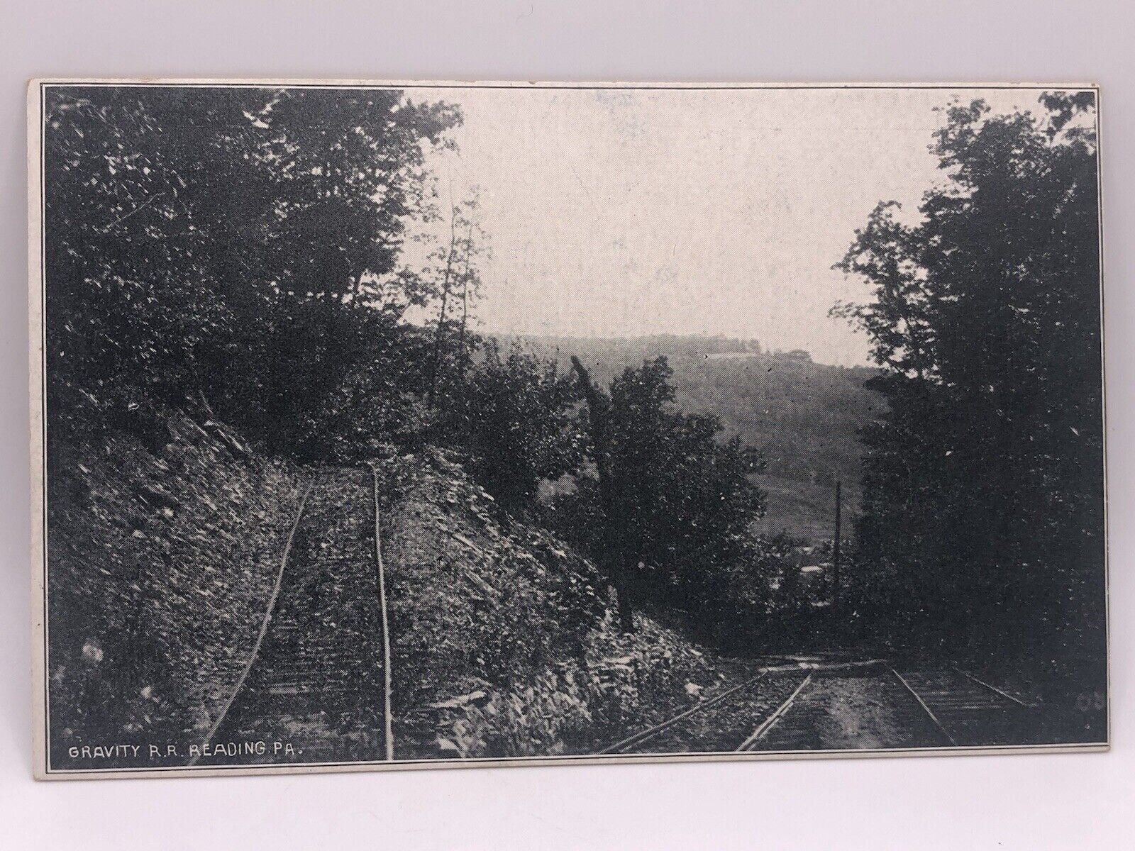 Postcard Reading Pennsylvania Gravity Railroad Unposted
