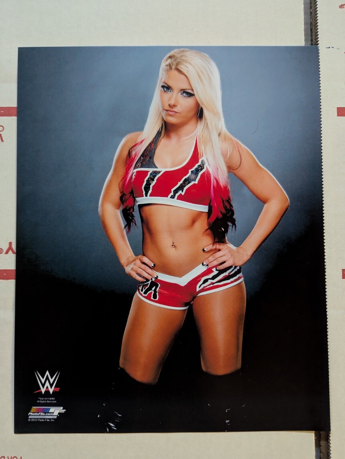 Alexa Bliss 8x10 photo print WWE AEW wrestling 