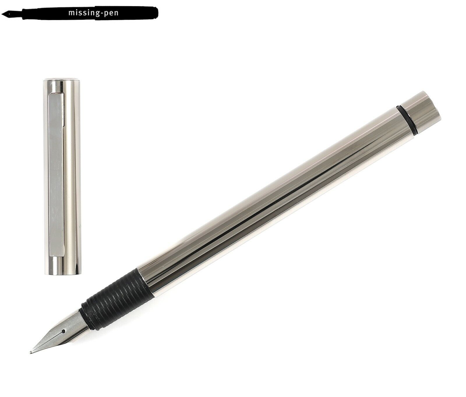 Lamy cp1 Fountain Pen Model Nr. 51 in Chrome Silver with EF, F, M or B - nib