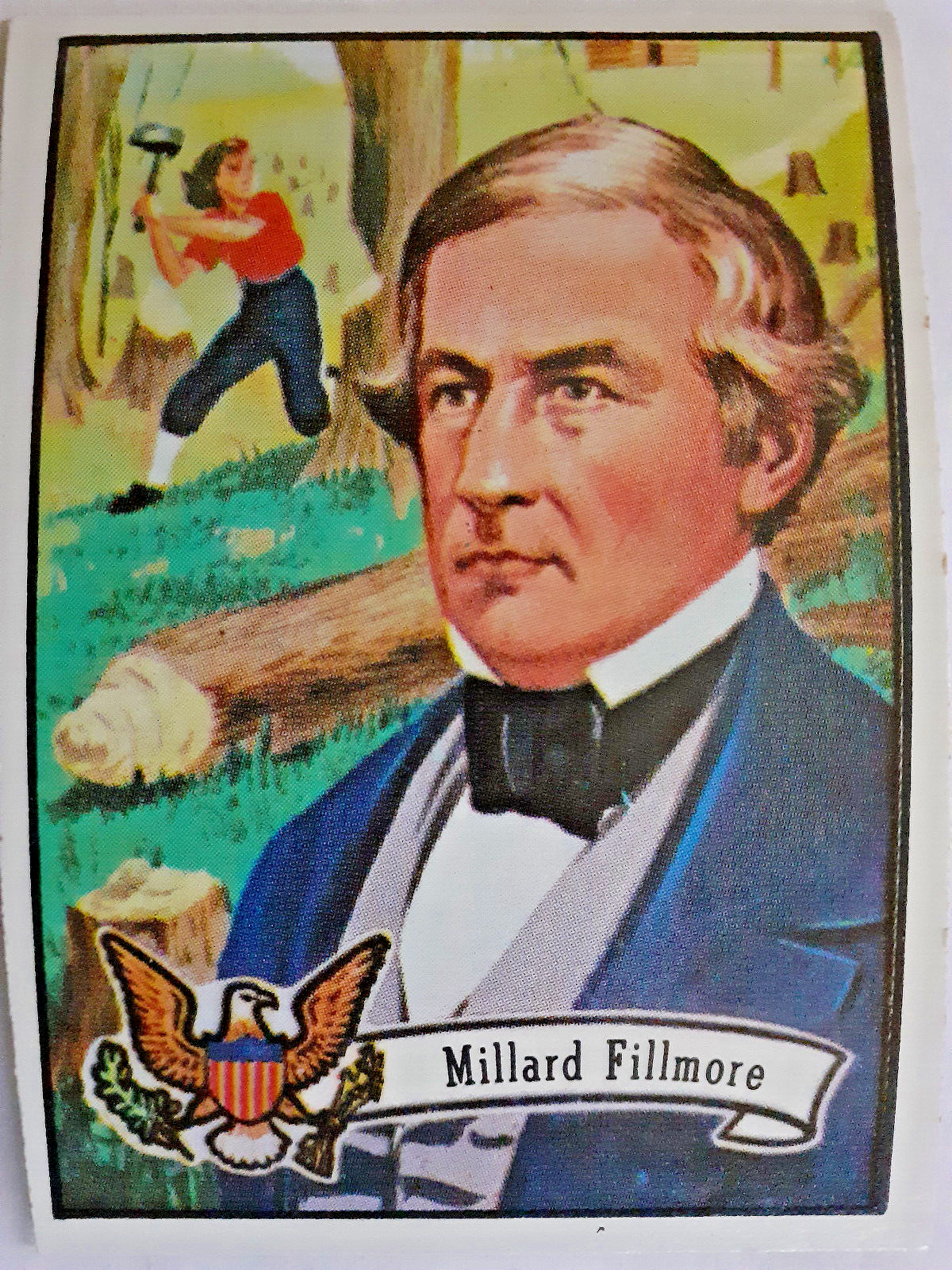 Topps 1972 US Presidents #13 Millard Fillmore