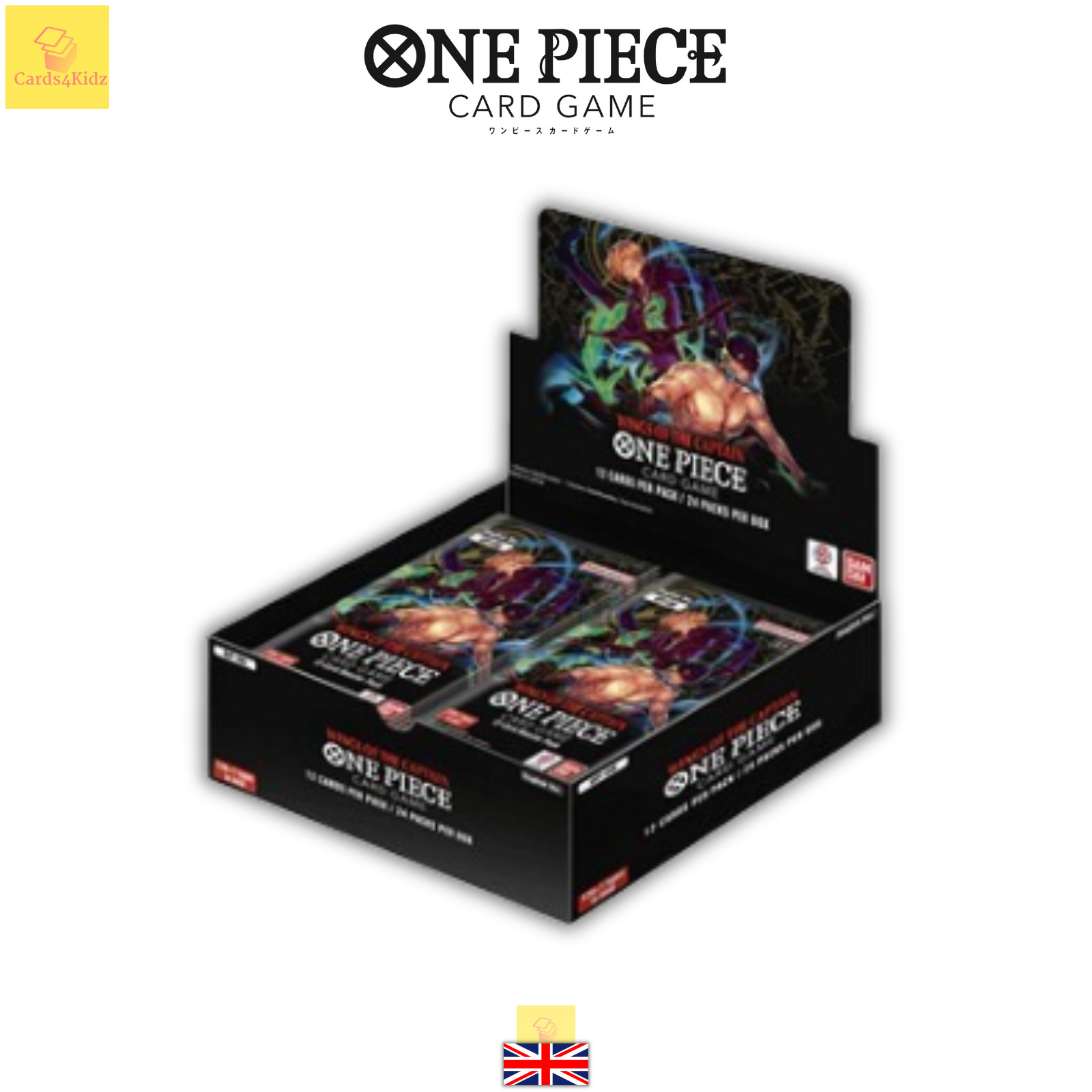 One Piece OP06 Wings of the Captain Booster Box Sealed New Sealed English