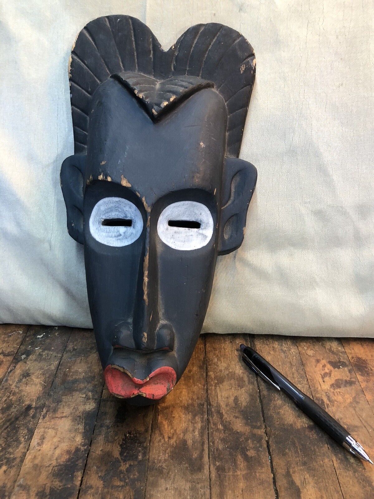 vintage african masks antiques wooden