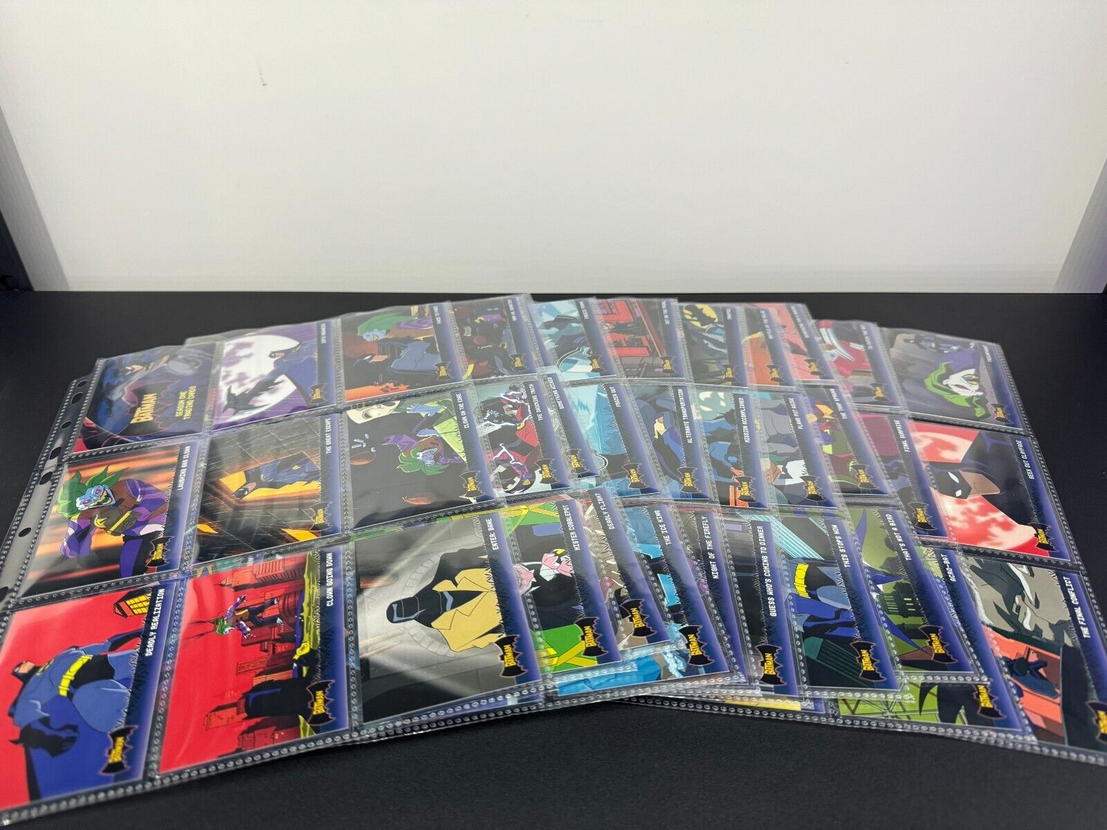 2005 TOPPS - THE BATMAN - SEASON ONE TRADING CARDS - COMPLETE BASE CARD SET 90