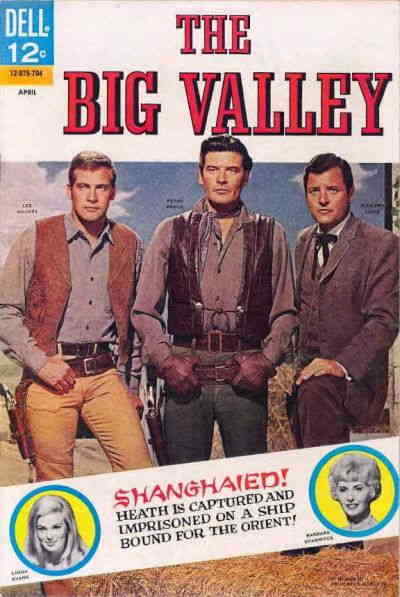 Big Valley, The #4 VG; Dell | low grade - Lee Majors Linda Evans - we combine sh