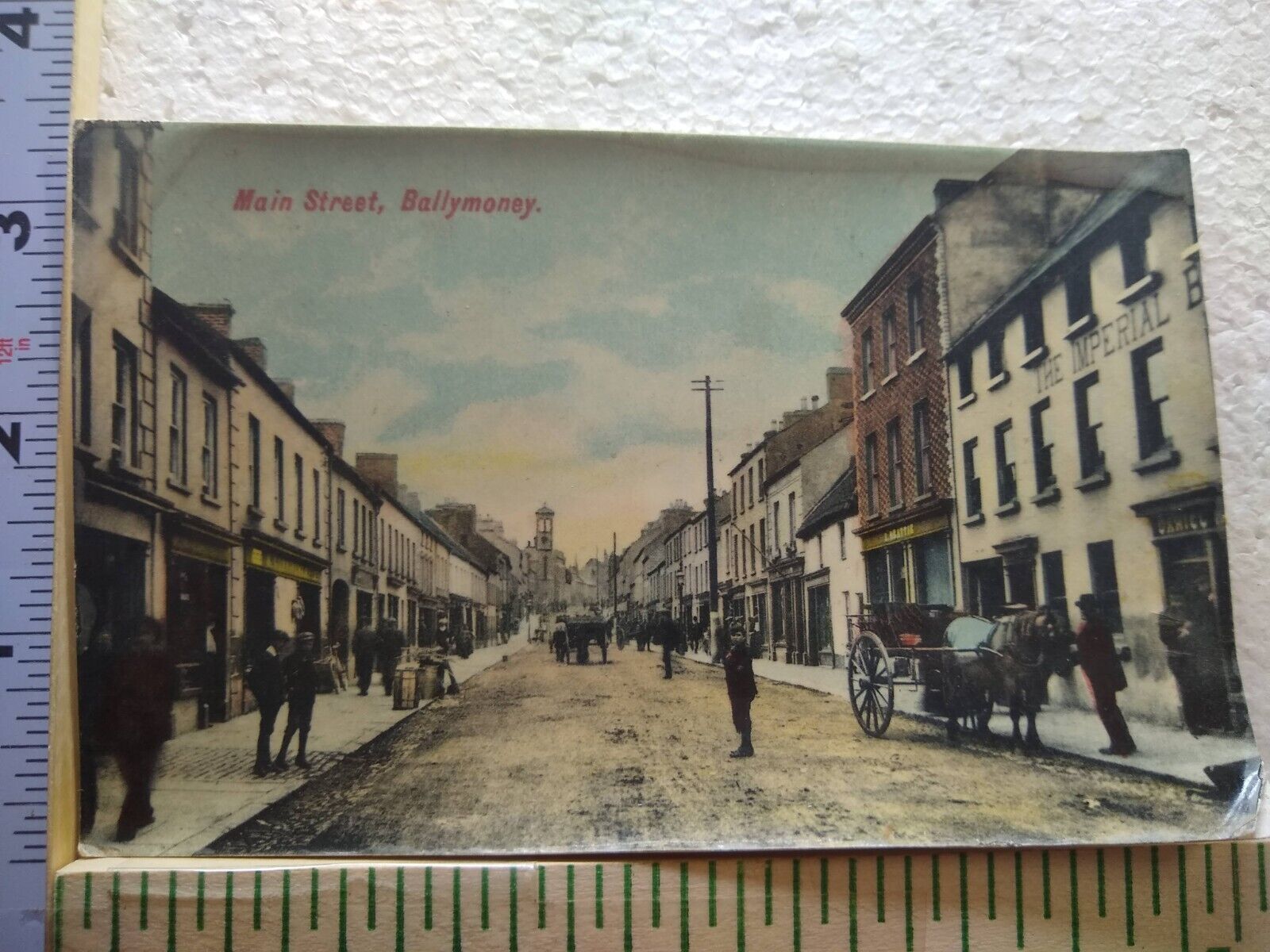 Postcard Main Street Ballymoney Northern Ireland