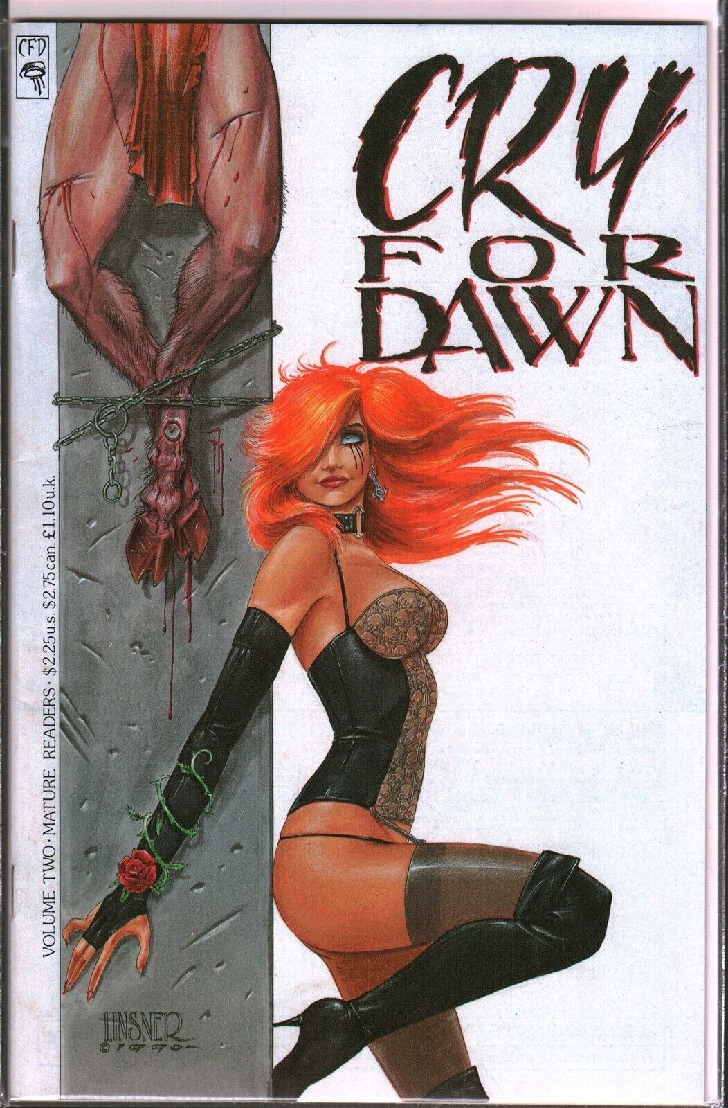 Cry for Dawn Comics Cry for Dawn #2 1990 Unread/Bagged/Boarded