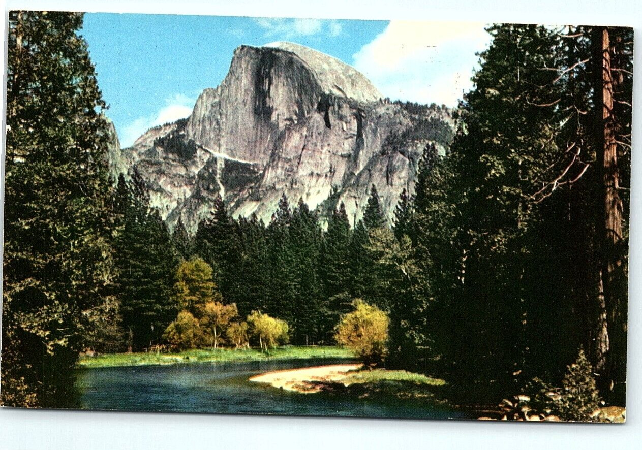 postcard YOSEMITE National Park Half Dome California 1514