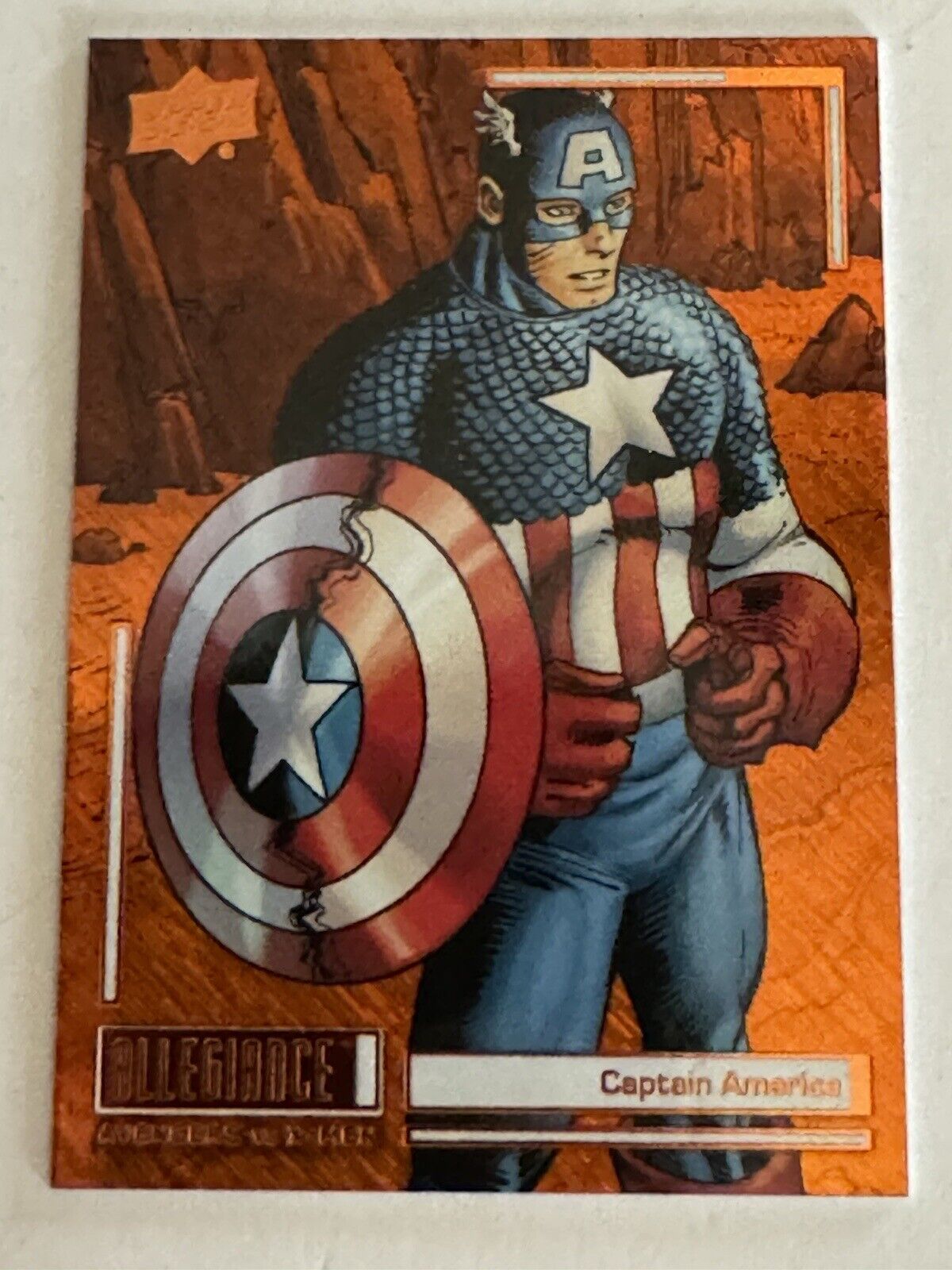 2023 Allegiance Avengers vs X-Men Orange Power 196/199 Captain America #C72
