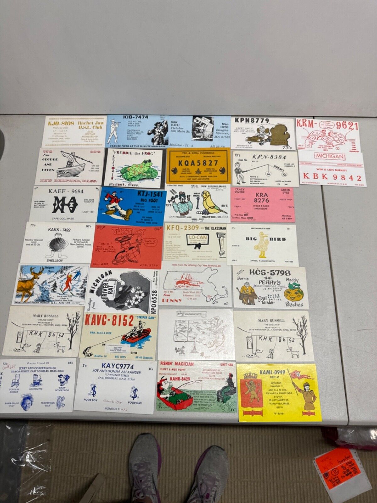 QSL Radio Cards Lot of 30 Lot # 31