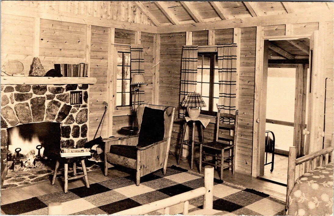 1948, Camp Faraways, Chute Homestead, NAPLES, Maine Postcard - Bicknell