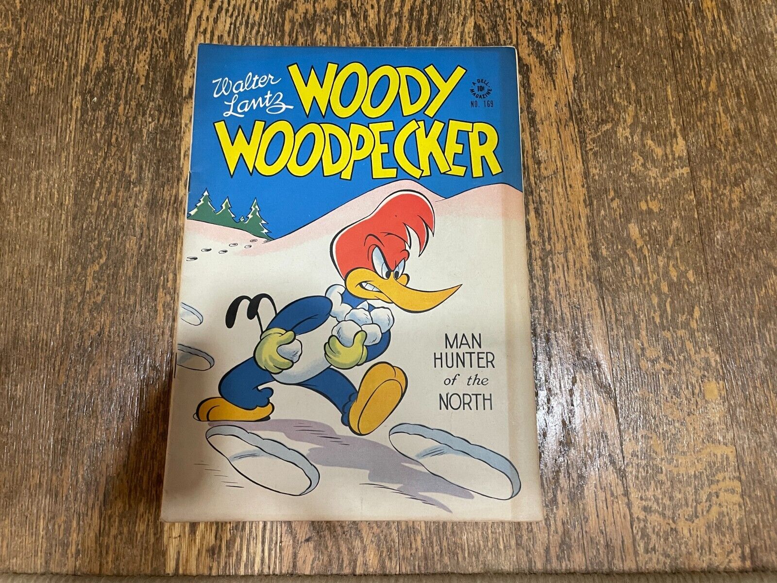 Four Color Comics # 169 1947 1st Woody Woodpecker in Comics Walter Lantz