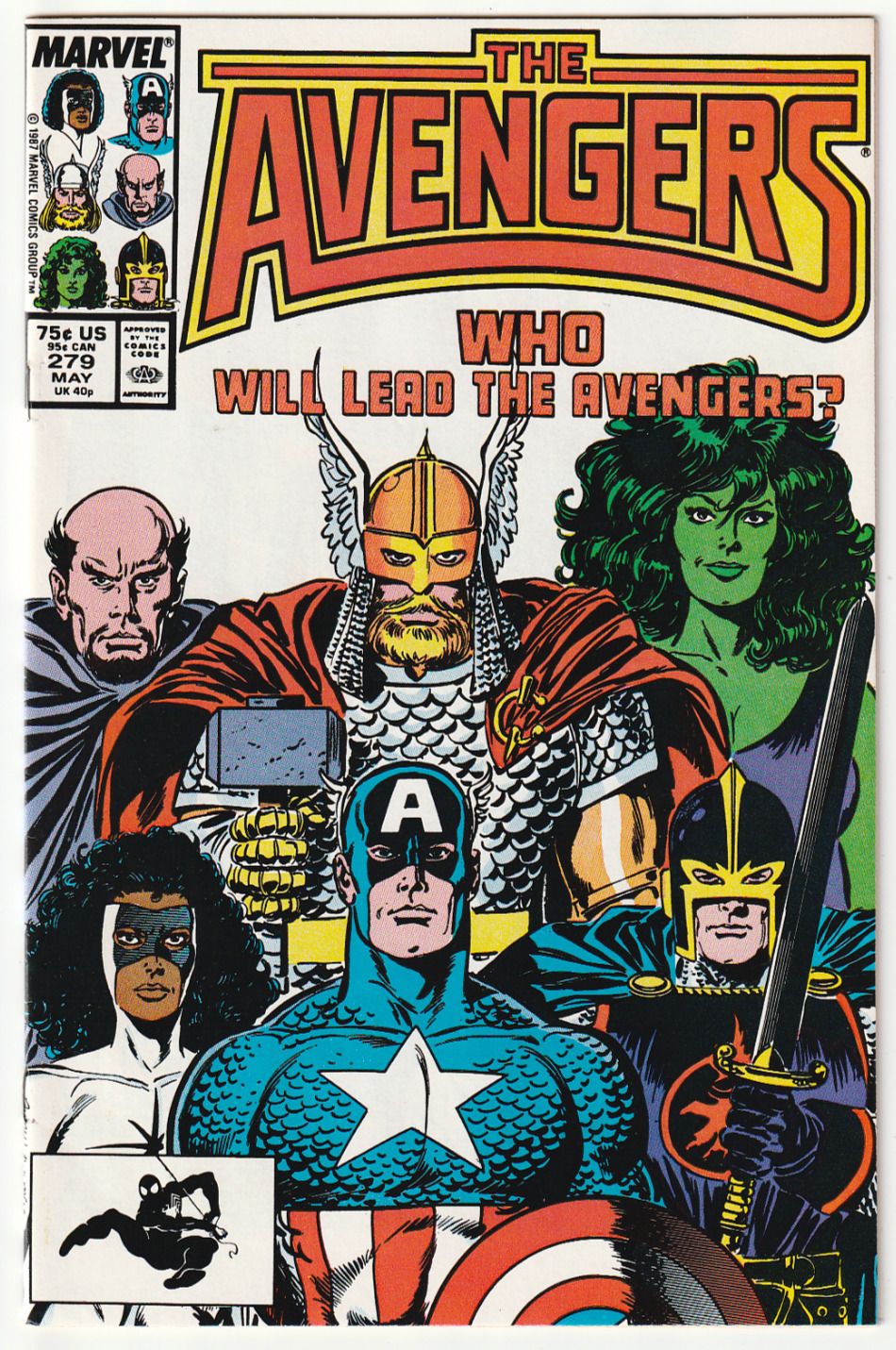 The Avengers #279 Direct 9.2 NM- 1987 Marvel Comics - Combine Shipping