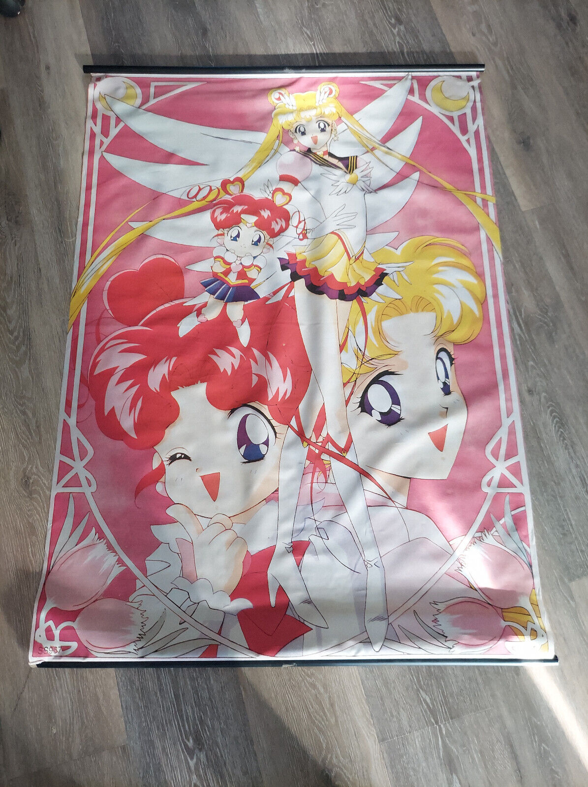 VINTAGE ANIME ⦑♡ဗ Wallscroll Sailor Moon Cosmos ChibiChibi Poster Tapastry 30x40