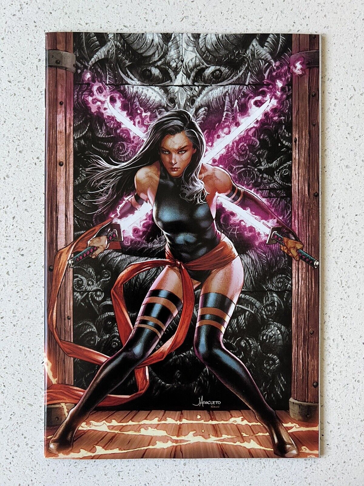 Hellions #1 Jay Anacleto Unknown Comics Virgin Variant Psylocke SEE PICTURES🔥