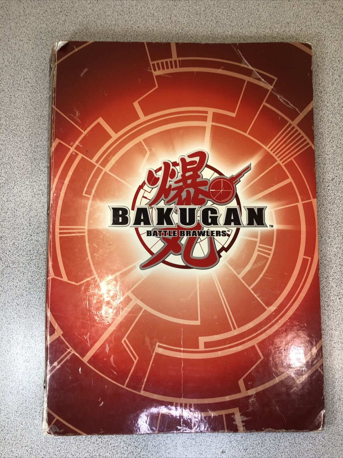 Bakugan Battle Brawlers Cards Spin Master Sega Toys Lot of 98 With Binder