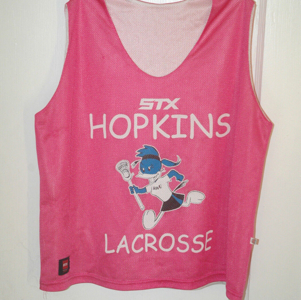Johns Hopkins University Ladies Lacrosse Jersey RARE Baltimore Maryland LAX STX