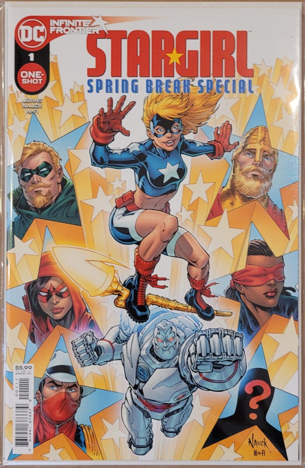 STARGIRL SPRING BREAK SPECIAL #1 1ST APPEARANCE OF 8TH SOLDIER OF VICTORY 2021
