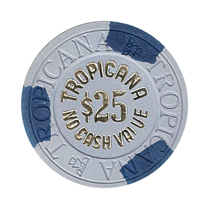 (1) Tropicana Casino Las Vegas NV $25 NCV Chip House Mold *