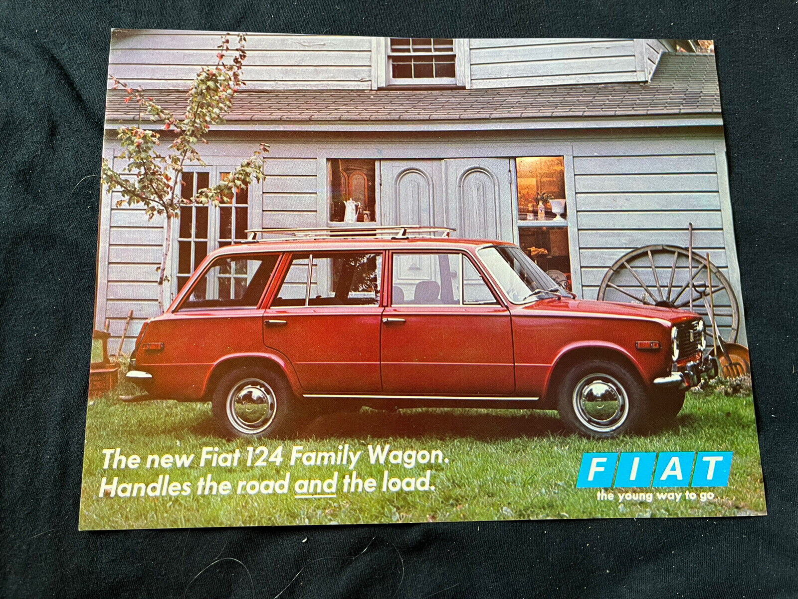 c.1970 Fiat 124 Family Wagon Spec Sheet Brochure