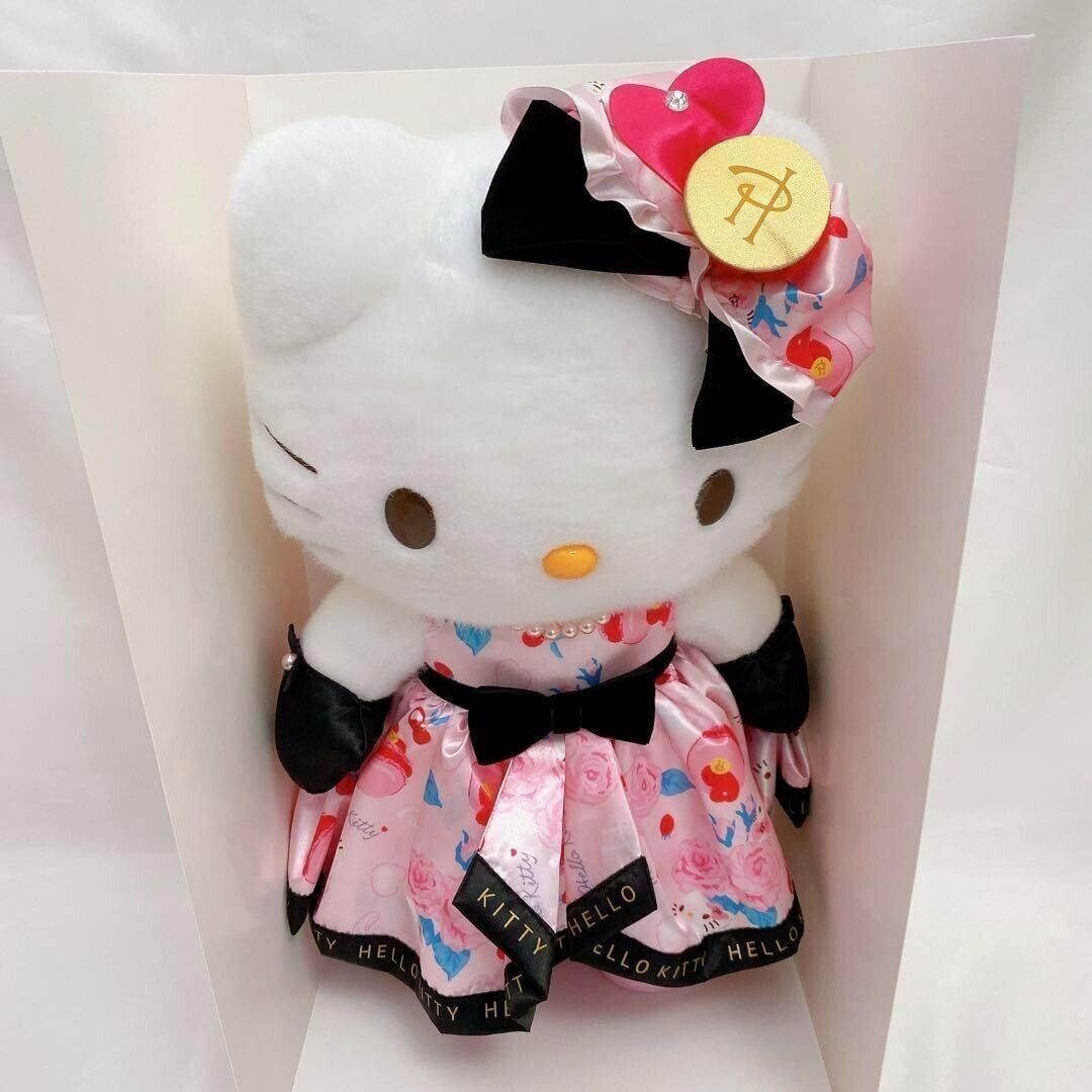 Sanrio Hello Kitty PIERRE HERMÉ Birthday Plush Doll Stuffed Toy 2021 Japan