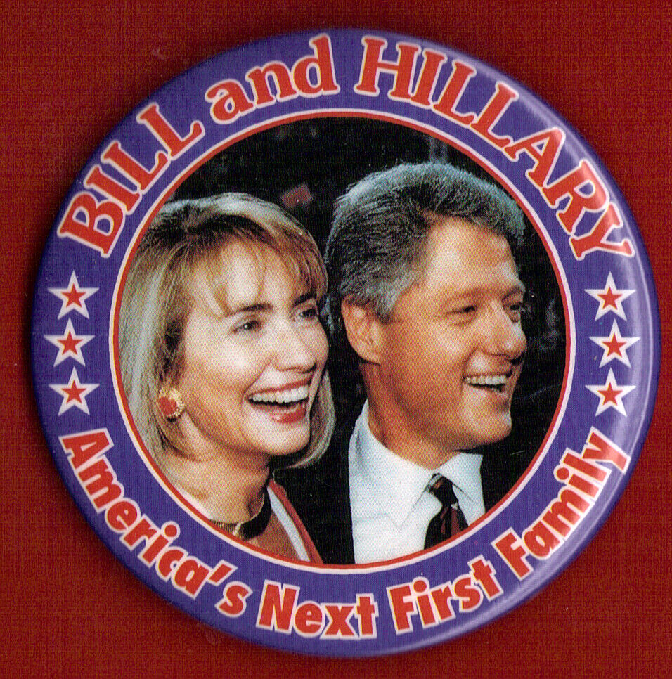1992 Bill & Hillary Clinton 3\