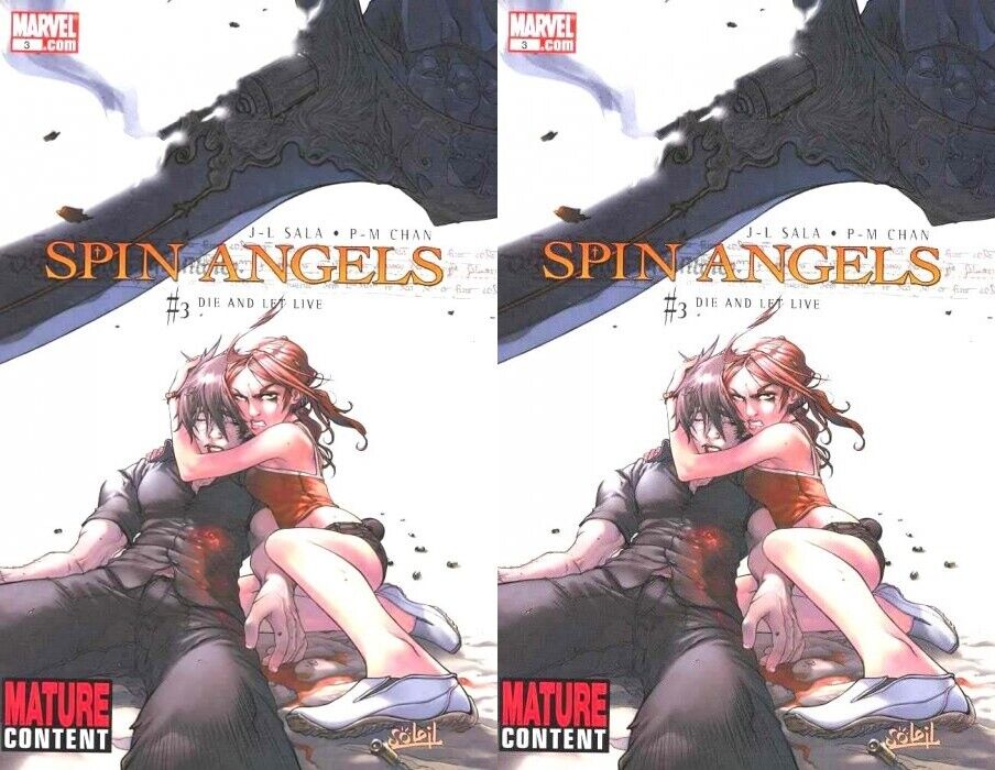 Spin Angels #3 (2009-2010) Marvel Comics - 2 Comics