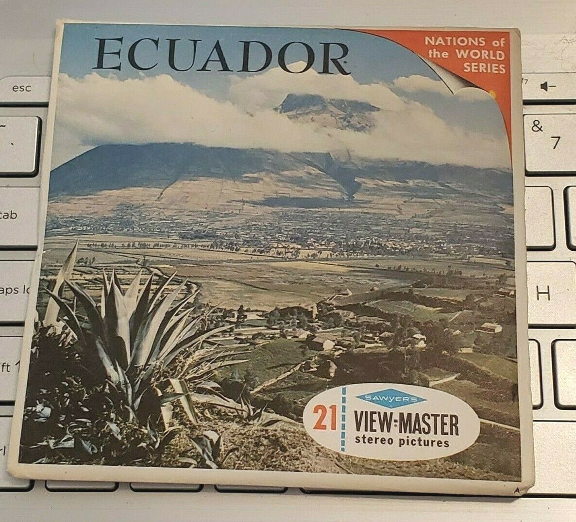 Sawyer\'s B091 Ecuador South America World Nations view-master Reels Packet