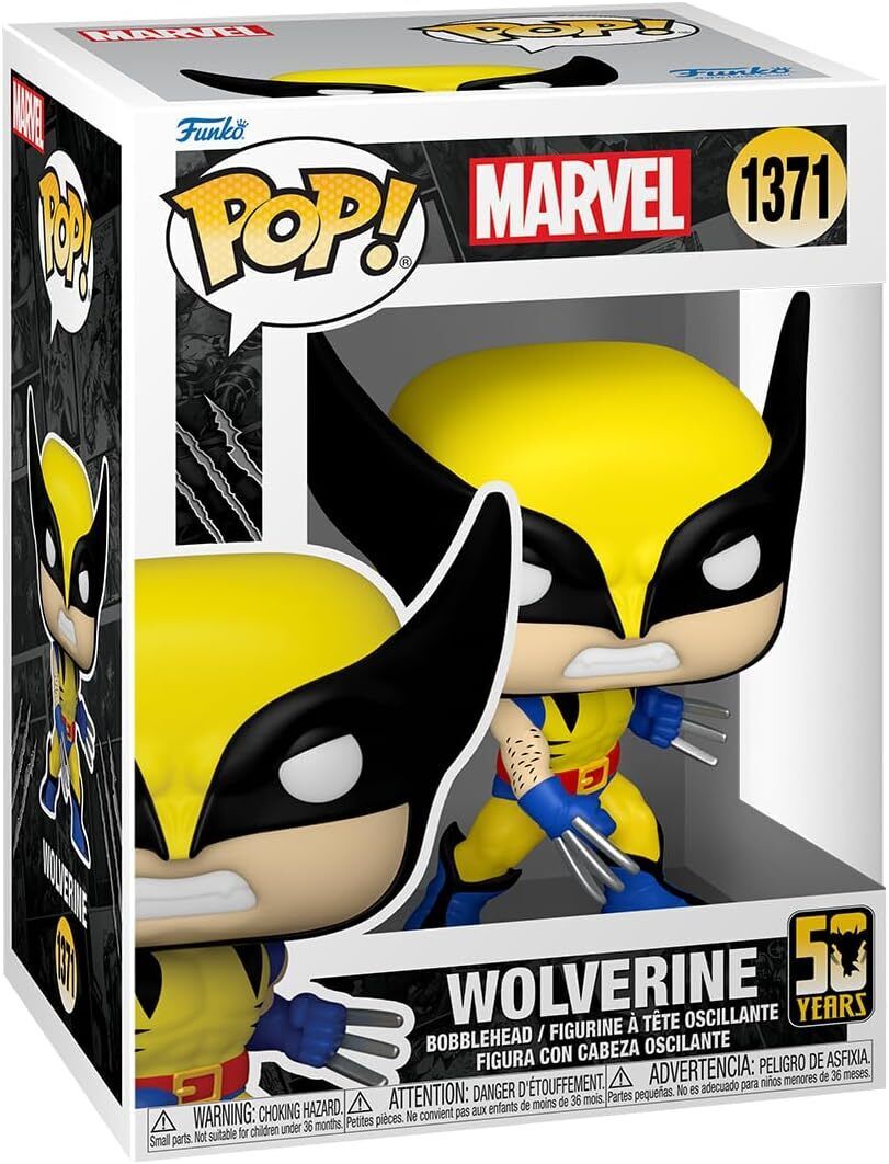 Funko Pop 1371 Marvel Wolverine 50th Ultimate Wolverine - Classic Figure