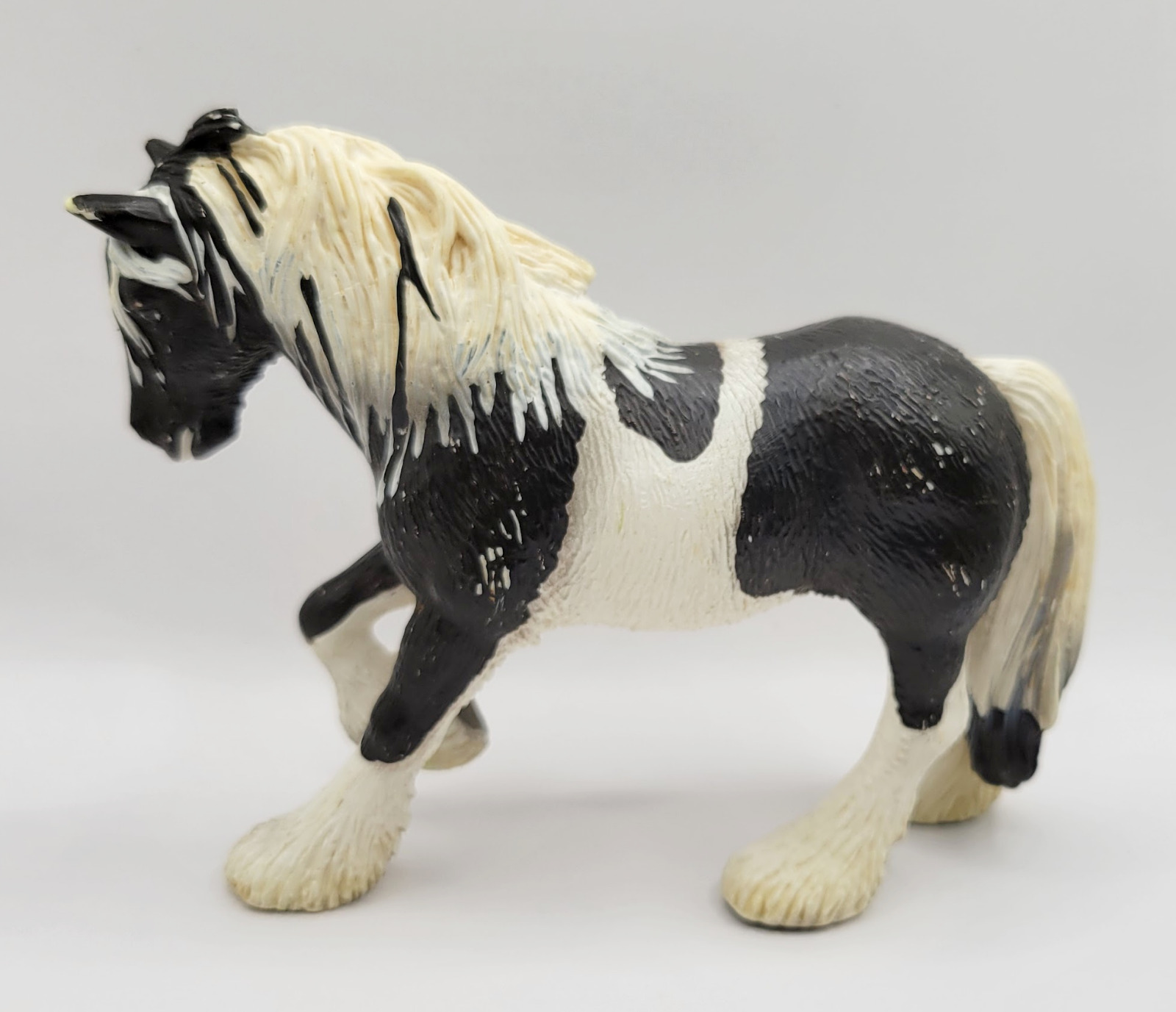 Vintage 2005 Schleich Tinker Mare Clydesdale Horse Figure Figurine Toy