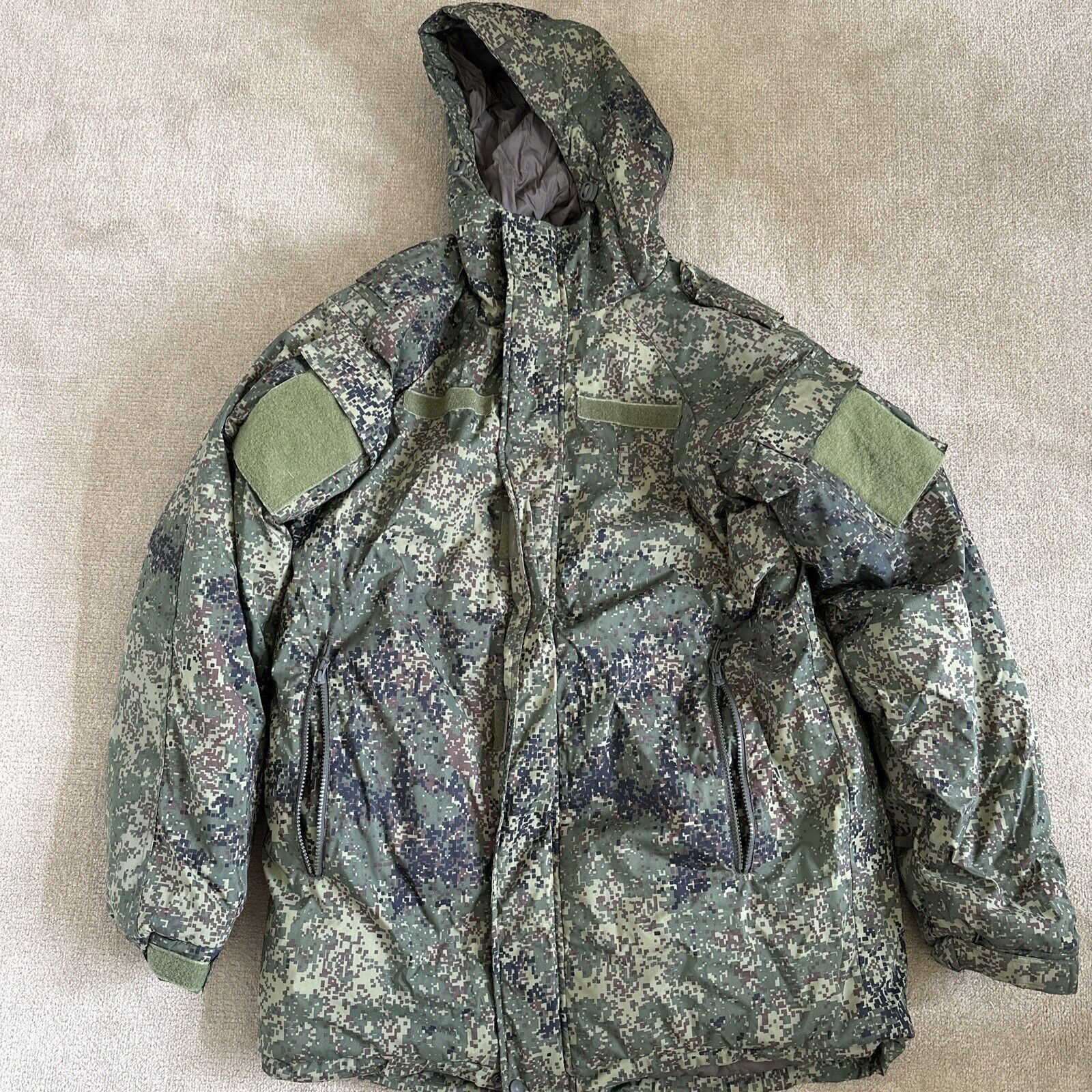 In US Russian Army Military Uniform VKBO Winter Down Jacket Ratnik Size 50-6