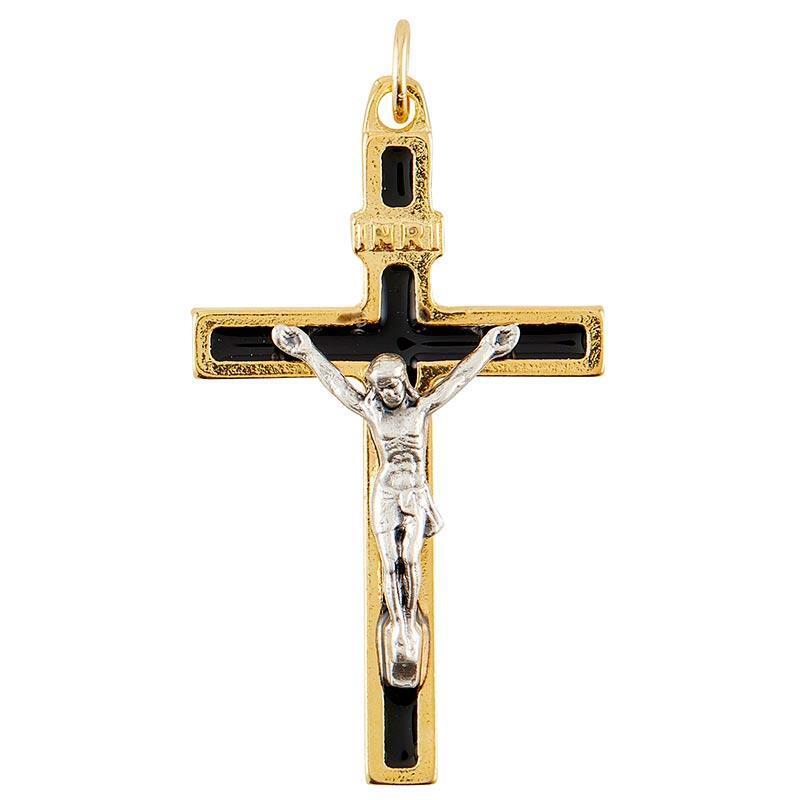 Cross Pendant Black Pack of 12 Size 4cm(1.57in) Perfect for Gift Giving